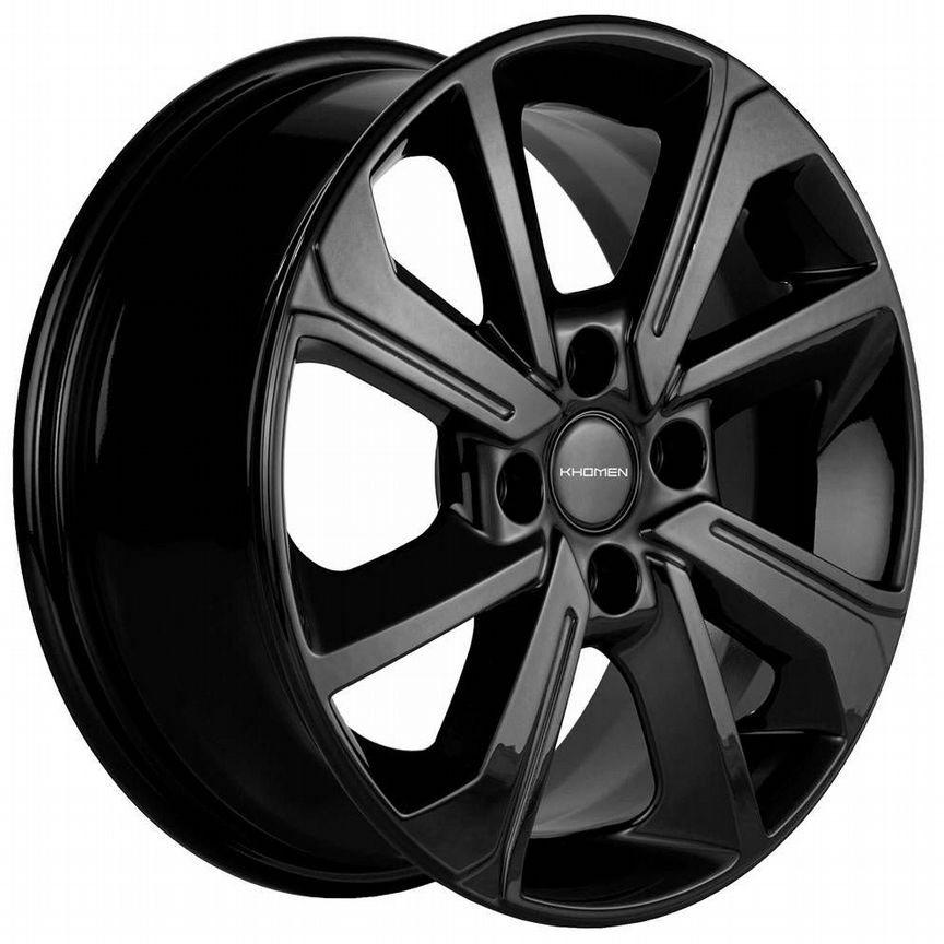 Диски Khomen KHW1501 6x15 4x100 ET46 D54.1 Black