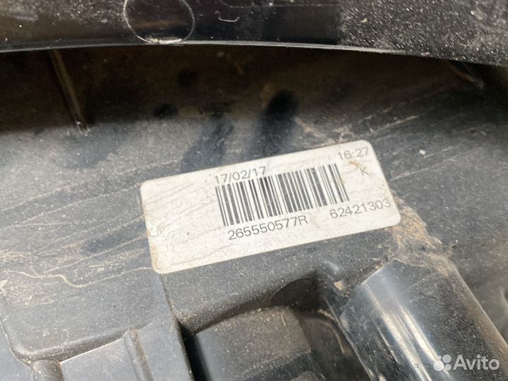 Фонарь левый Renault Logan 2