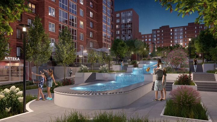 2-к. квартира, 55,8 м², 3/9 эт.