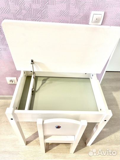 Детский стол и стул IKEA сундвик