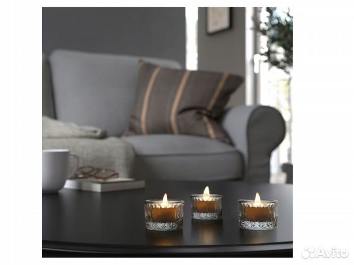 IKEA smallspirea смэллспирея Подсвечник 3шт