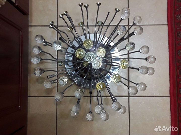 Люстра потолочная бу