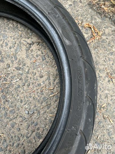 Резина michelin pilot 2ct zr17/120/70