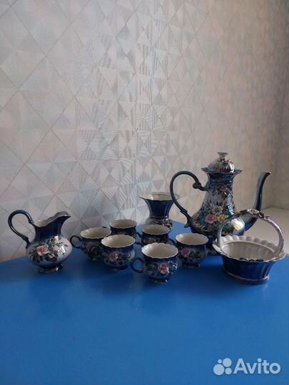 Кофейный сервиз фарфор новый