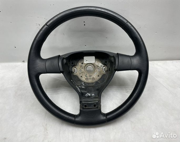 Руль кожаный Volkswagen Passat B6