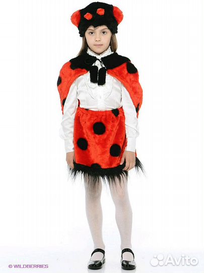 Новогодний Костюм божья коровка