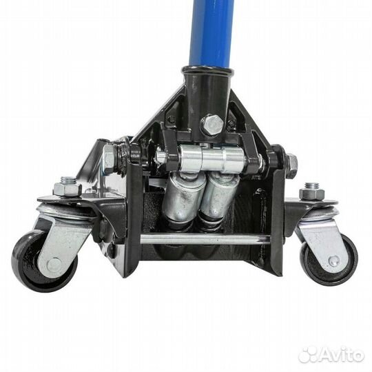 Подкатной домкрат Forsage 3т, 135-465мм, 2 поршня