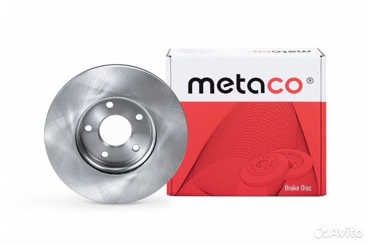 Metaco 3050344 Диск тормозной передний вентилируем