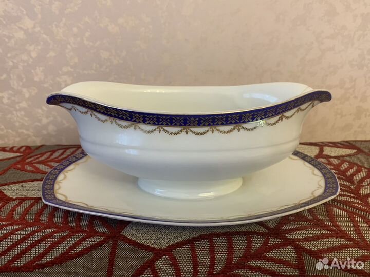 Соусник Gebrüder Benedict антикварный