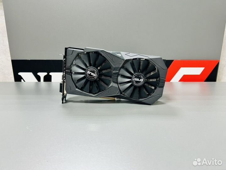 Видеокарта asus ROG strix RX 570