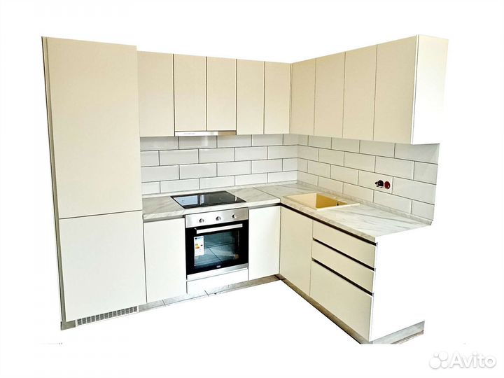 Кухня на заказ с фасадом из лдсп