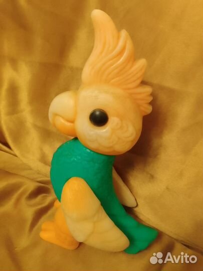 Попугай пластик СССР