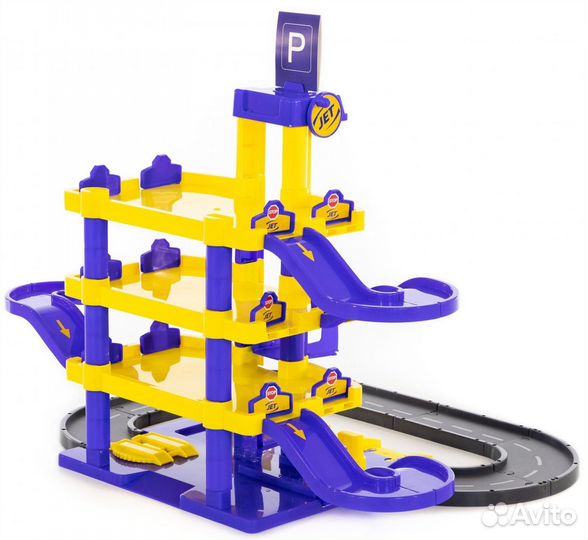 Паркинг JET 4-уровневый с дорогой