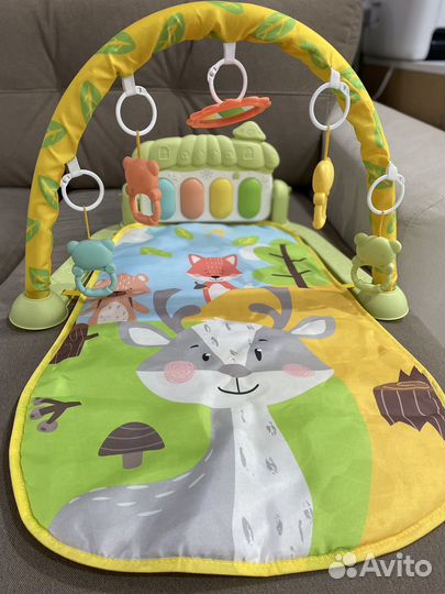 Коврик развивающий BabyGo с пианино