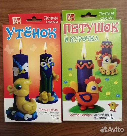 Пасты для лепки свечей