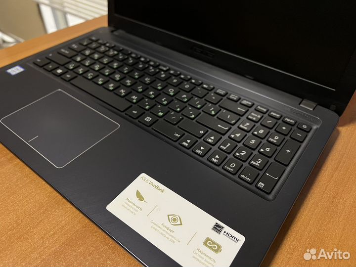 Новый мощный ноутбук Asus / упаковка / ssd