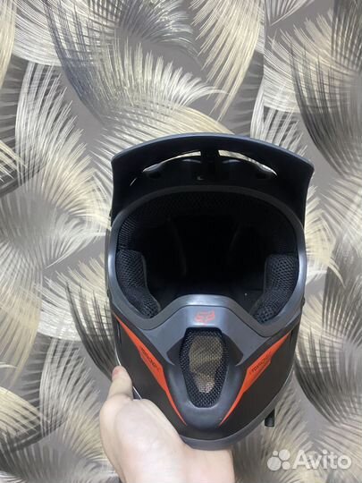 Шлем мотокросс подростковый