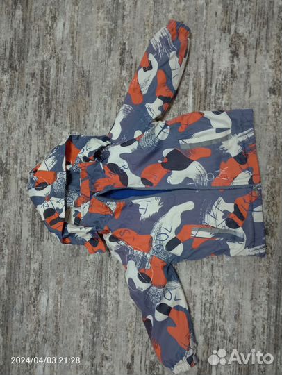 Ветровка на мальчика 110