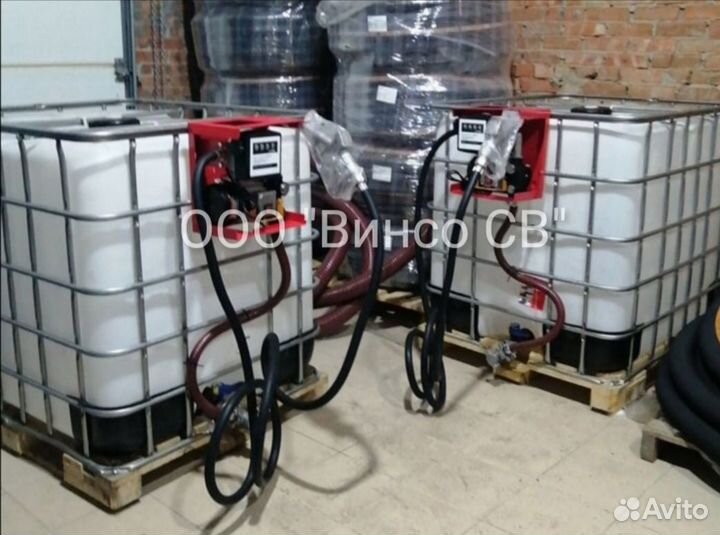 Мини АЗС еврокуб (заправочный модуль)