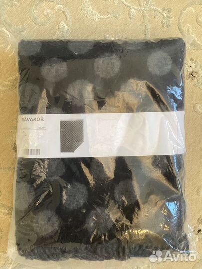 Плед новый покрывало IKEA шерсть