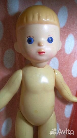 Редкий пупс,кукла целлулоид СССР