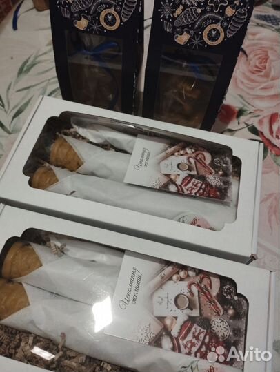 Наборы новогодних свечей