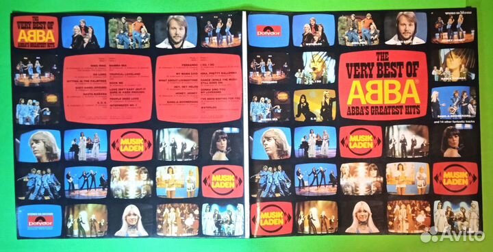 Abba greatest hits 2 LP двойник