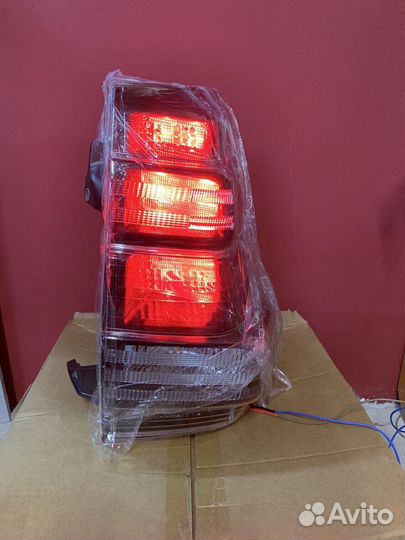 Prado 150 2009-2017 Стоп сигналы Black Style V3FQ5