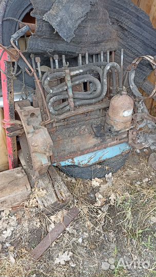 Блок с коленвалом