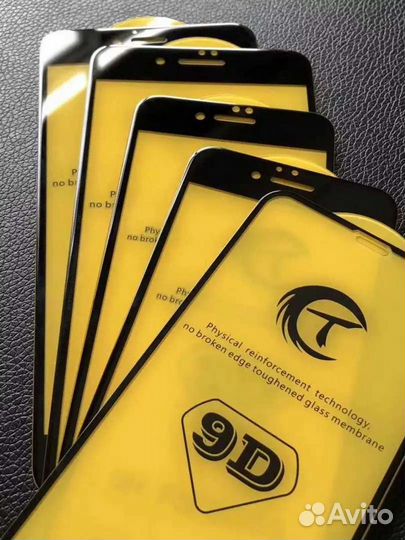 Защитное стекло на iPhone, Samsung, Huawei, Xiaomi