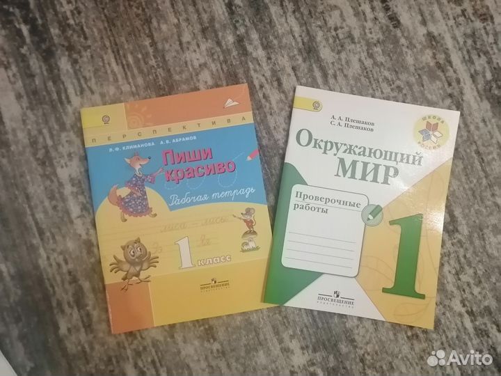Рабочие тетради 1 класс