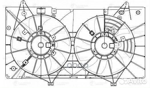 Вентилятор радиатора Mazda 6 (GH) (07) 1.8i/2