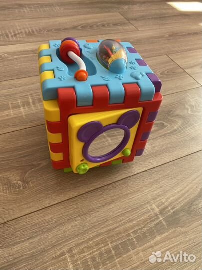 Развивающий куб сортер