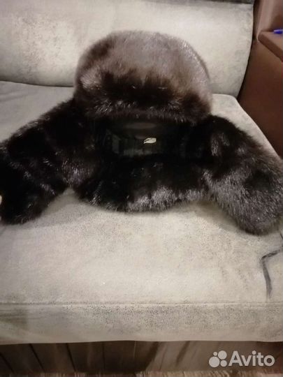 Шапка мужская норковая