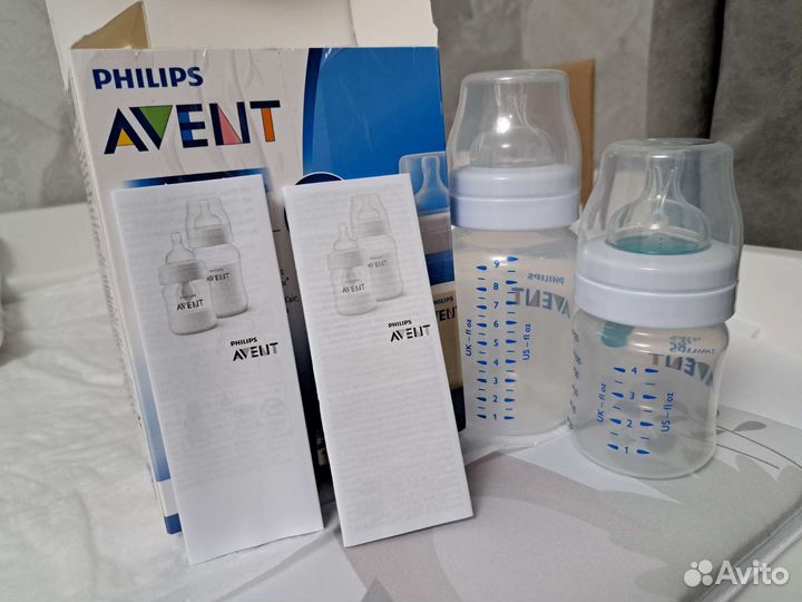 Бутылочки avent новые