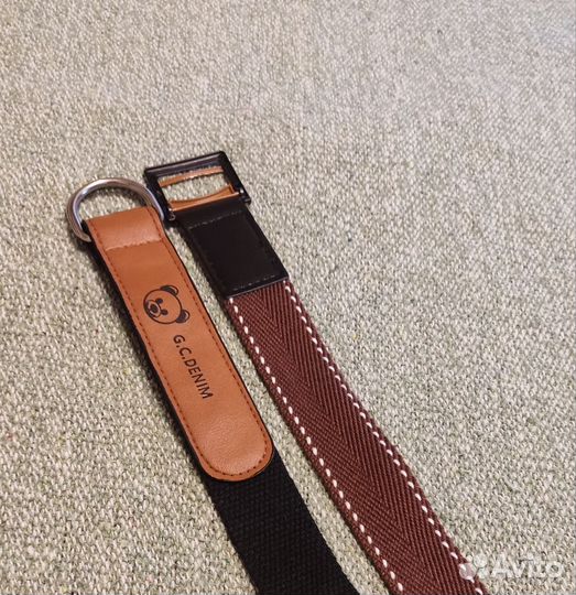 Ремень мужской тканевый 120 см