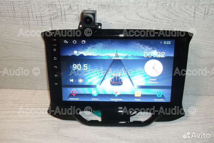 Магнитола LADA Xray Android с камерой