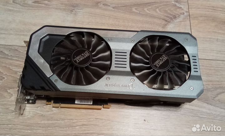 Видеокарта Palit JetStream GTX 1080ti 11gb