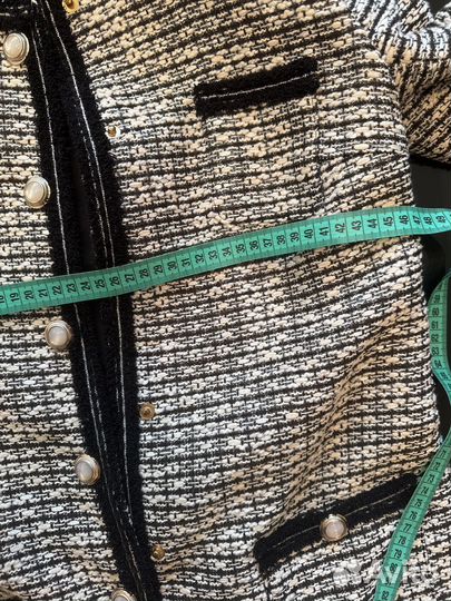 Пальто прямое твид love republic