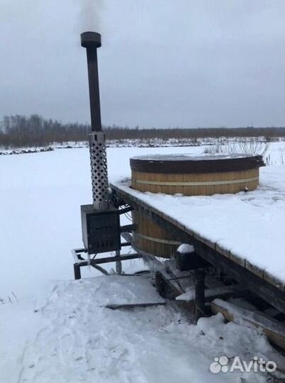 Купель с подогревом, массажем и подсветкой N2124O