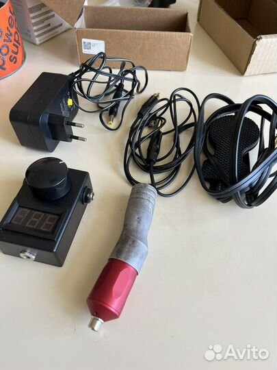 Тату машинка Skinductor Vertigo и комплектующие