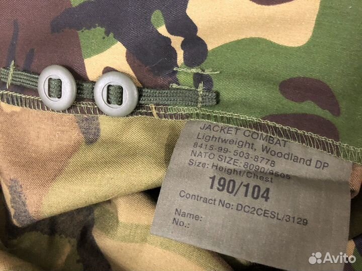 Китель армии Англии