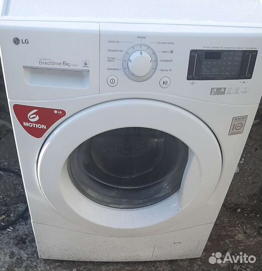 Стиральная машина lg direct drive 6 кг