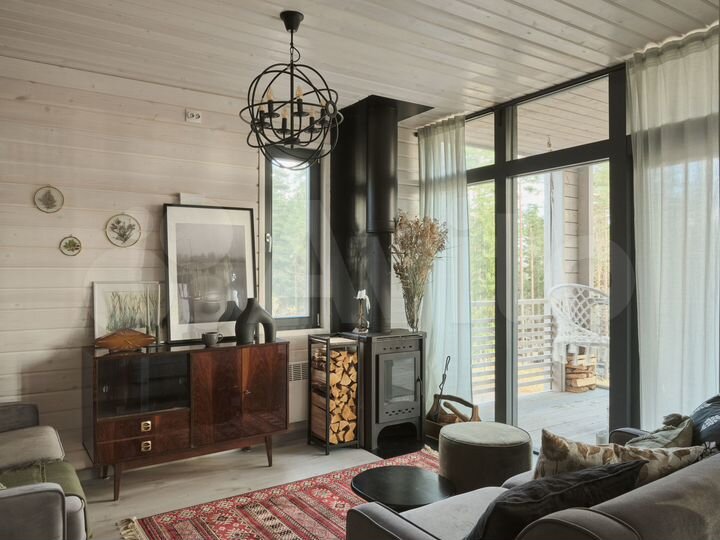 Коттедж 105 м² на участке 7,5 сот.