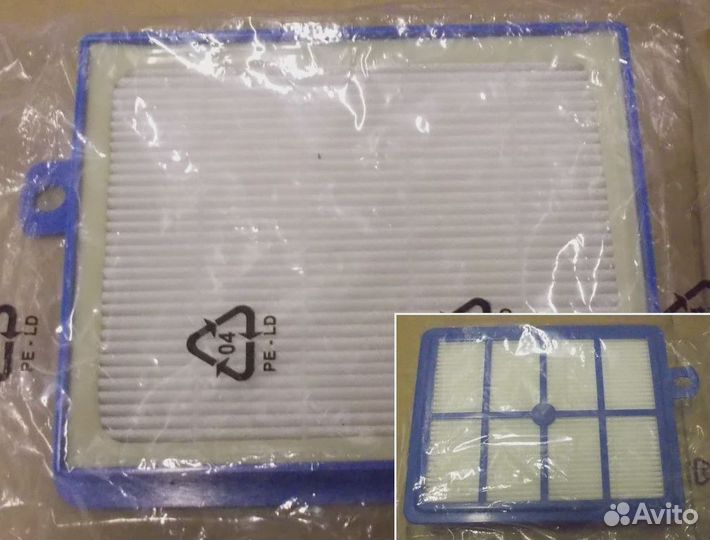 Фильтр пылесоса hepa H12 (109x138x24mm), Electrolu