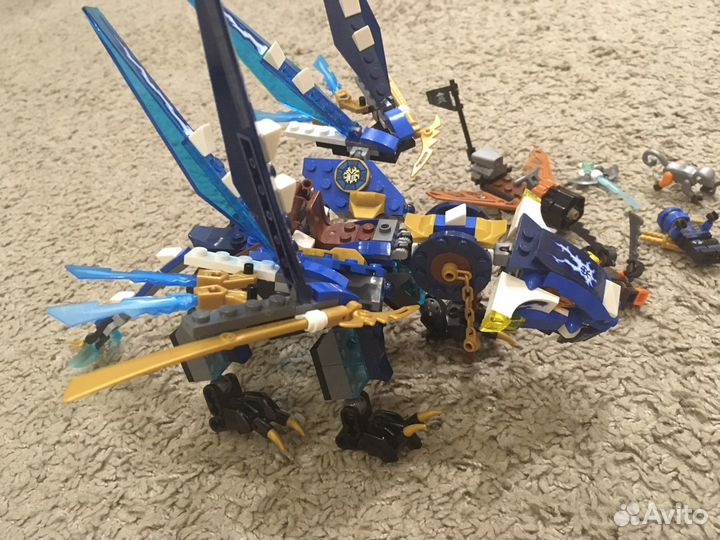 Lego Ninjago Джей и дракон стихий 70602