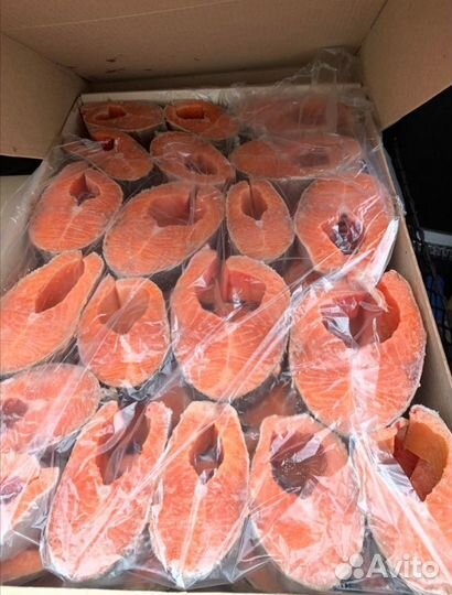 Стейк форели средне-крупный