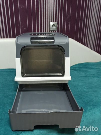 Туалет лоток для кошки закрытый