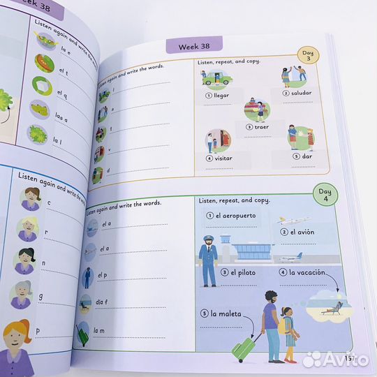 Учебник испанского языка с озвучкой аудиоручкой