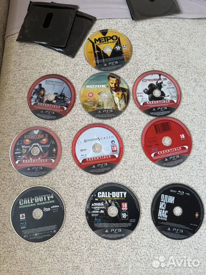 Диски 10 Штук PS3 Лицензия Call Of Duty, Hitman